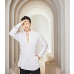 NY595 Men's Latin Dance Top
